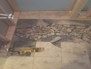 Bathroom Install to a Basement