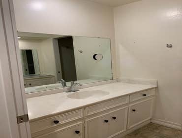 Before and after bathroom remodel