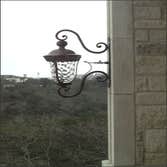Custom Gas Lanterns copper and waterglass gas lanterns and matching post lanterns