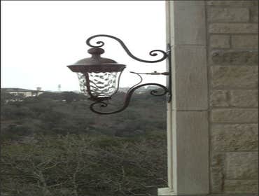 Custom Gas Lanterns copper and waterglass gas lanterns and matching post lanterns
