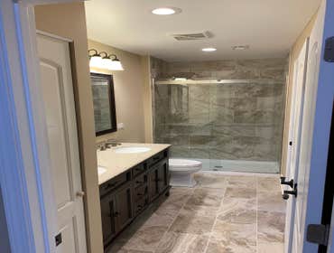 Photos by Michael Construction & Remod. Inc #1 Basement remodeling
