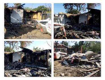 2 1Bd studio apts. fire damage demo Riverside during