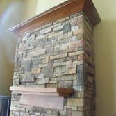 Cd'A Stone work and Mantel