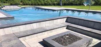 Modern Pool Design in Ivyland, PA