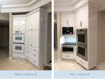 Before and After photos of our Work