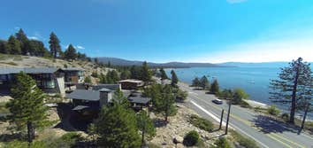 Tahoe Vista Overlook aerial shots