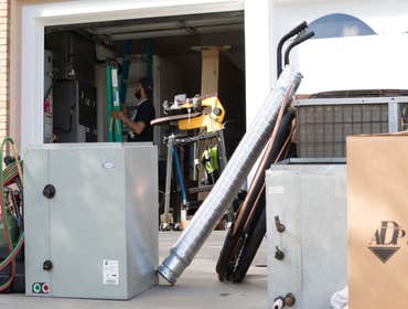Removal of old system