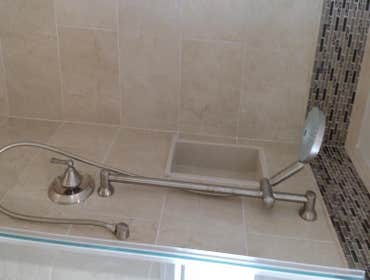 Custom shower 2