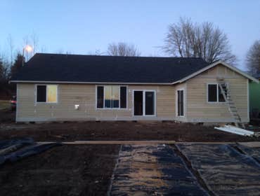 New spec house. New 2450 sqft spec house we built in 115 days. It sold in 4 days of being on the market. We did all our own plan designs, dirt work, c