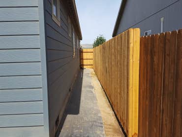 6' Wood Privacy cedar fencing