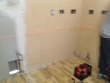 Kitchen Dining room to Kitchen conversion