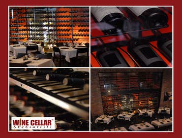 Stylish Metal Wine Racks at Loft 610 Texas