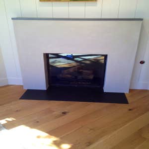 Fireplace transformation