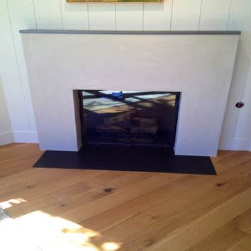 Fireplace transformation