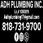 Adh plumbing Inc