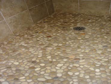 more pebble floor
