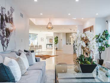 Living Room & Open area Complete home remodel