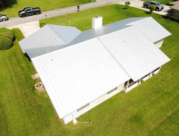 5V 26ga. Galvalume Metal Roof system