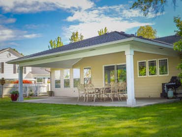 Large Hipped Patio Cover