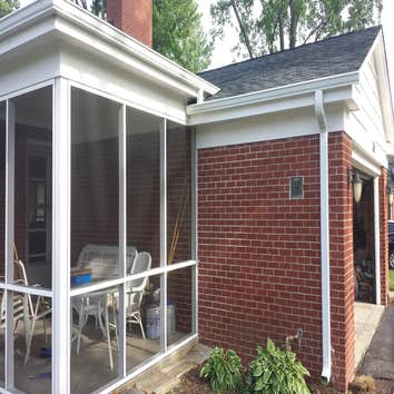 New Gutters and oversize downspouts Another project just got done. New regular size gutters and oversize downspout in Evanston IL. See more projects on