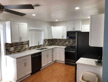 Berkeley Kitchen Remodel A kitchen remodel and update by Kyvos Construction in Berkeley, California, including new cabinets, back splashes, appliances,