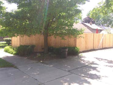 Western Red Cedar Fence | 2017