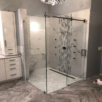 Photos by the Original Frameless Shower Doors - Sunrise #1