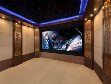 Works by Caveman Home Theaters