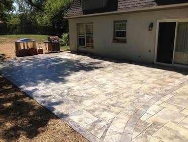 Rosetta paver patio