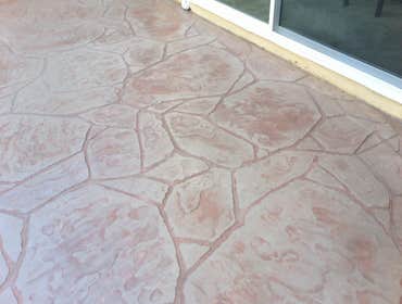 Flagstone stamp pattern