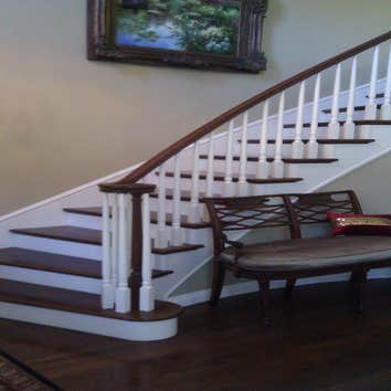 Project photos from Stairs And Trim See our website for additional photos.