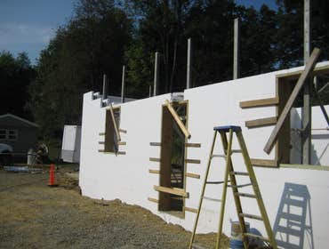 Photos from ICF Installation Associates, LLC The following pictures are taken at various jobs we have done. The first ones are of the basement of an A