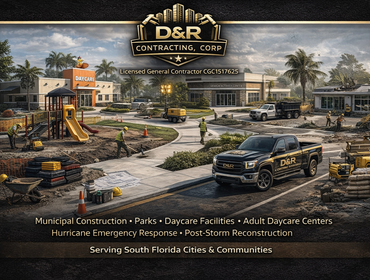 Photos by D&r Contracting Corp #1 D&R Contracting Corp is a licensed general contractor serving South Florida specializing in residential and commercia