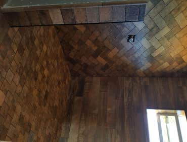 Custom masterbath install