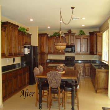 Rustic Tuscany Before & After photos Here is a great example of what we do every day.
