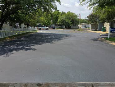 Paving and striping
