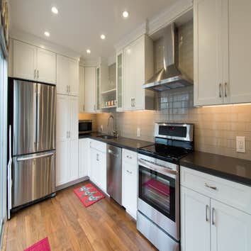 Reider, Kitchen and Bathroom Remodel Existing home with new Kitchen and Bathroom
Open style kitchen tied into living area.
