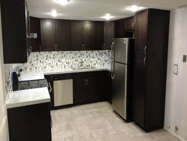 Basement kitchen