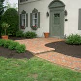 Traditional Brick Sidewalk