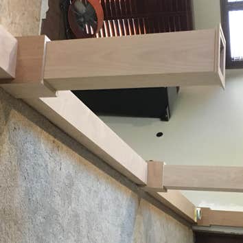 Moench Summer Home Skylights, bannister, bathroom remodels
