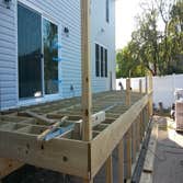 Deck framing Lido Beach