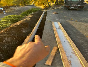 Photos by Tyeco Home Services LLC #6 Concrete curb and gutter and garage apron install