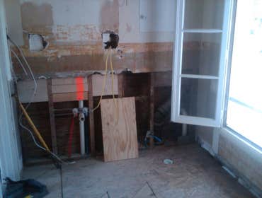 Bathroom Gutted
