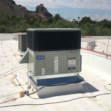 Commercial HVAC install