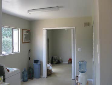 Interior Remodel: fast, affordable & with a smile;) Just finished an interior remodel to a client who just bought her home: 1. scraped acoustic ceiling