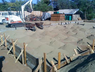 San Marcos new construction this beautiful project was designed and built from the sewer line and up by GSGC