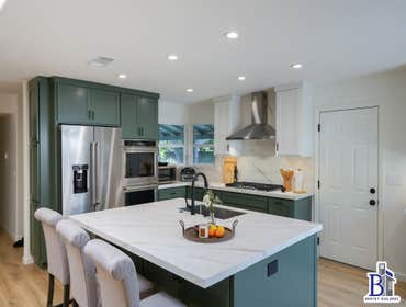 Green Kitchen Remodel