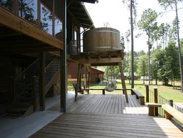 Lake house on Lake Sam Rayburn