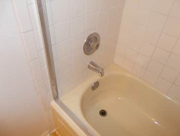 Clean bathroom