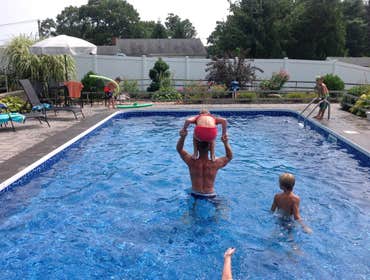 Photos by Dunn Landscape Construction #1 After initial pool installation provide all hardscape including retaining walls, pool deck, walkways and plant